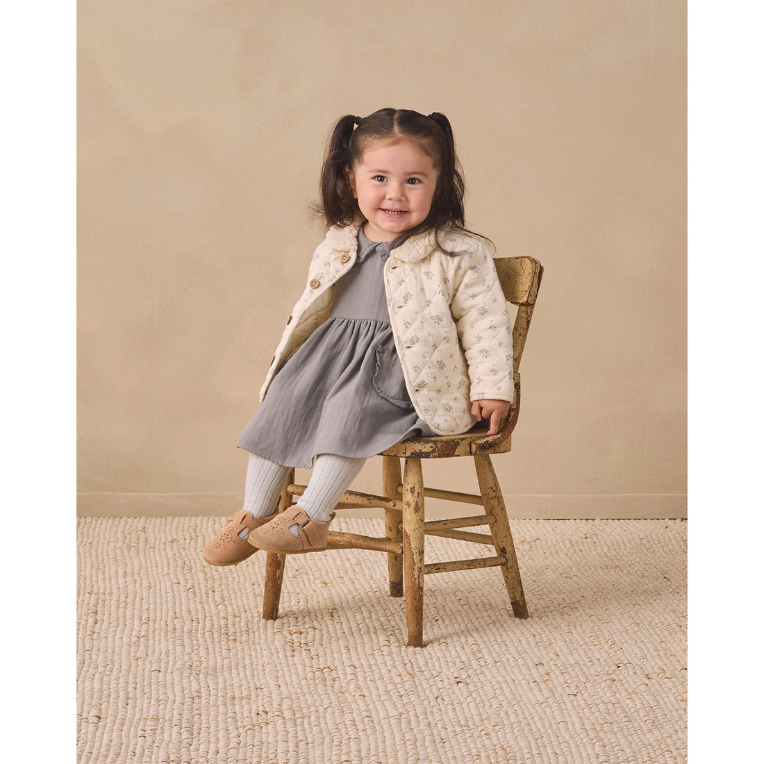 Quincy Mae Winter Berry Quilted Jacket