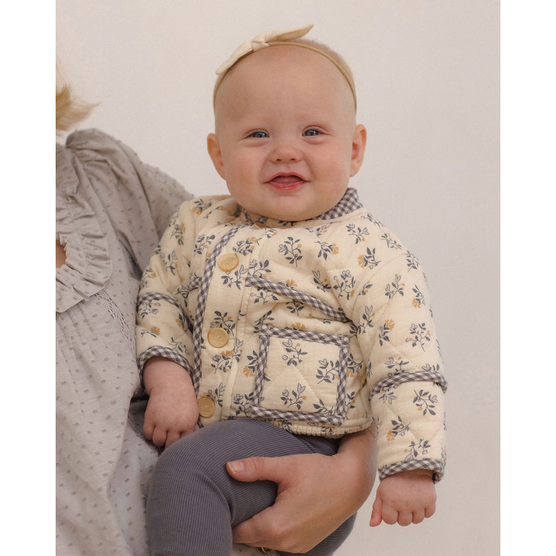Quincy Mae French Floral Roxie Jacket