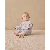 Quincy Mae Stars Waffle Slouch Set