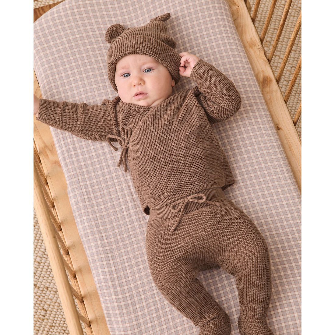 Quincy Mae Cocoa Footed Knit Pant