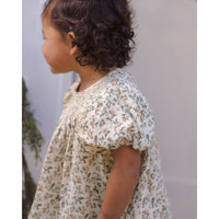 Quincy Mae Holiday Floral Carina Dress