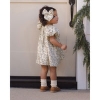 Quincy Mae Holiday Floral Carina Dress