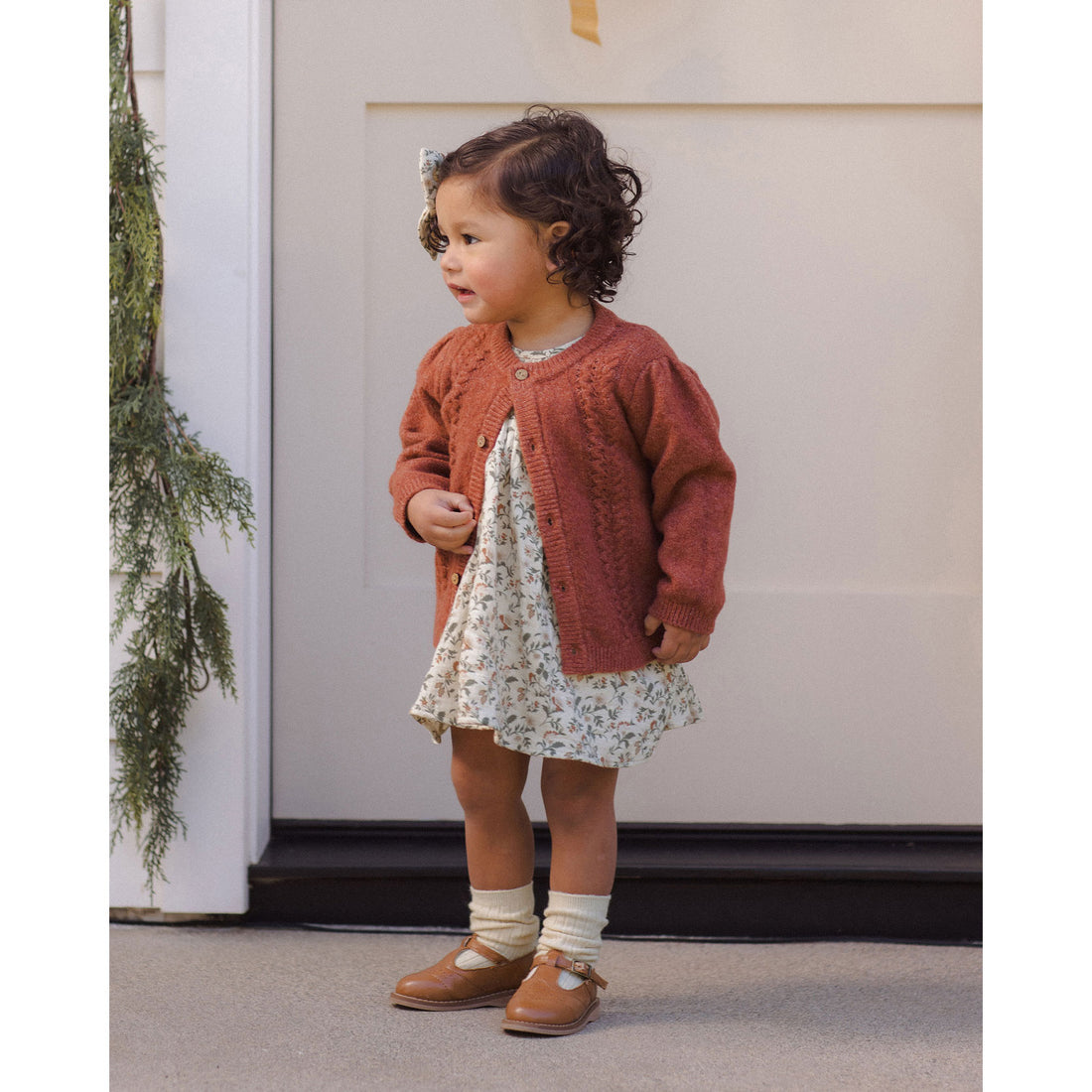 Quincy Mae Redwood Holly Cardigan