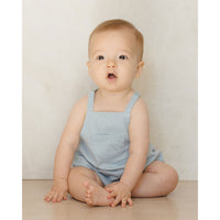Quincy Mae Chambray Thomas Romper