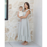 Quincy Mae Strawberries Skirted Tank Romper