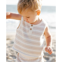 Quincy Mae Oat Knit Stripe Taylor Knit Set