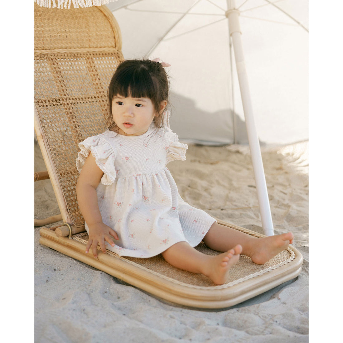 Quincy Mae Vintage Rose Daisy Dress