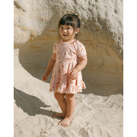 Quincy Mae Cherries Terry Dress