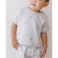Quincy Mae Sky Sailboats Spongy Play Set