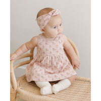 Quincy Mae Bubble Gum Ribbed Knotted Headband