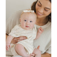 Quincy Mae Ivory Relaxed Summer Knit Set