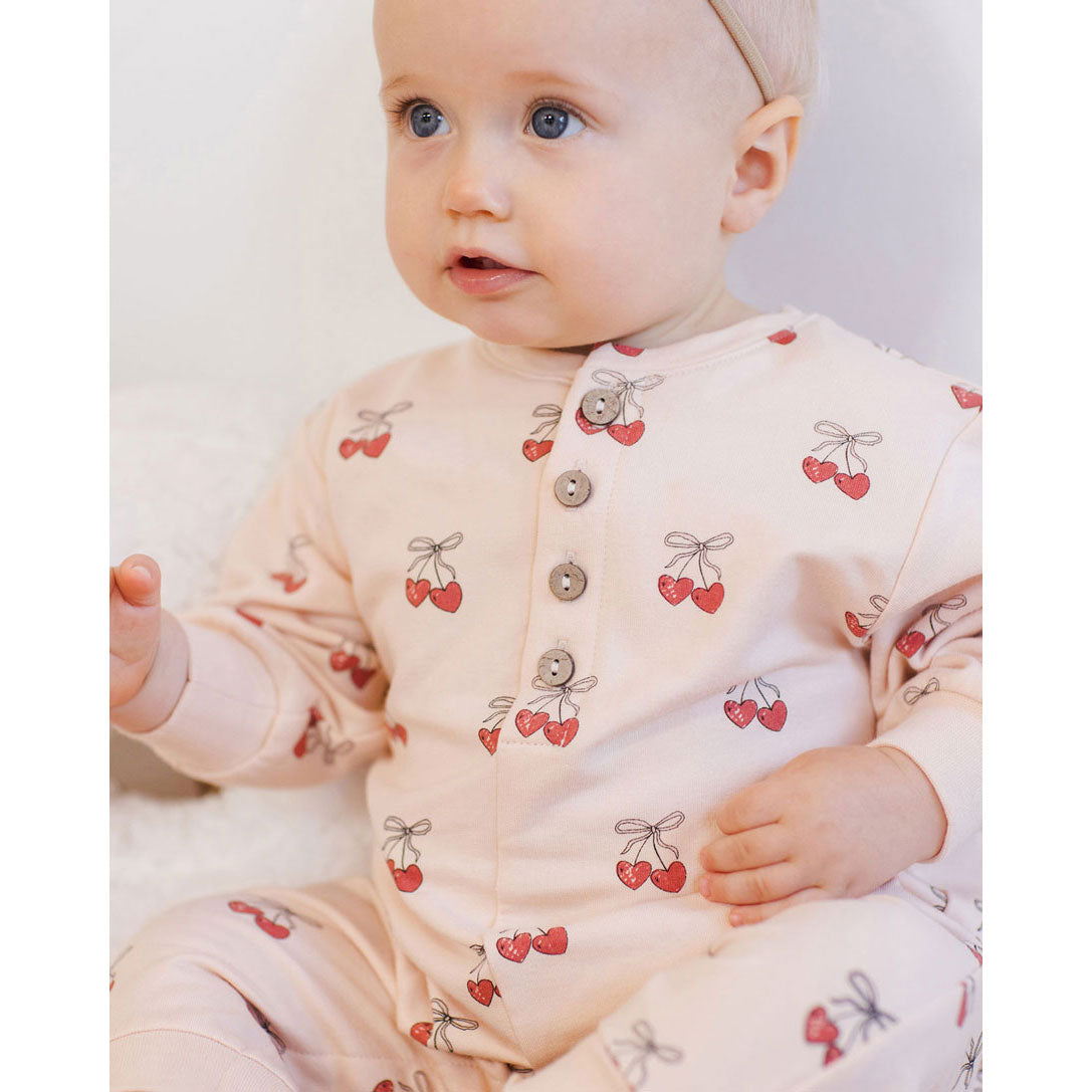 Quincy Mae Antique Mon Amour Relaxed Jumpsuit