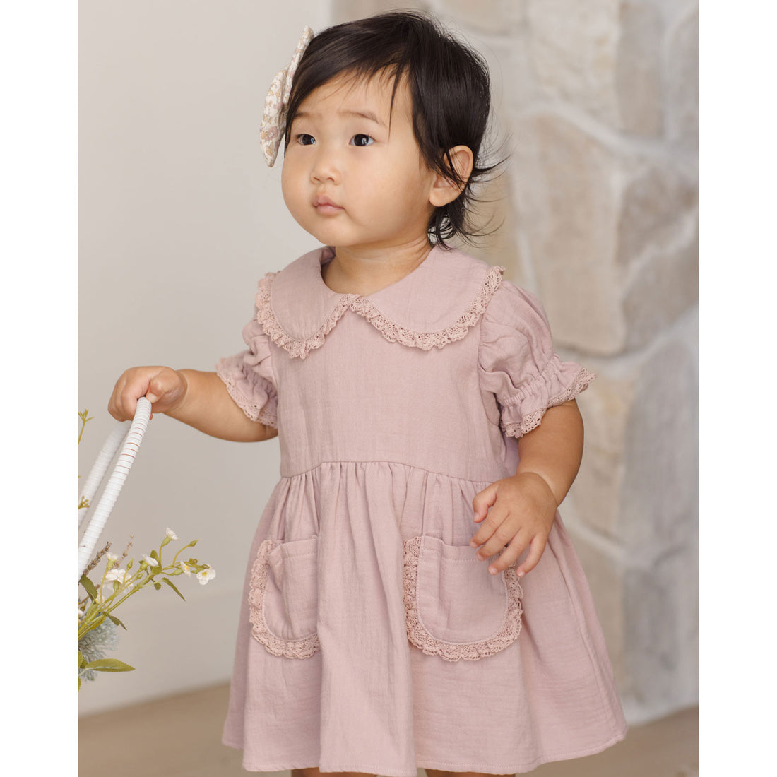 Quincy Mae Mauve Marisol Dress