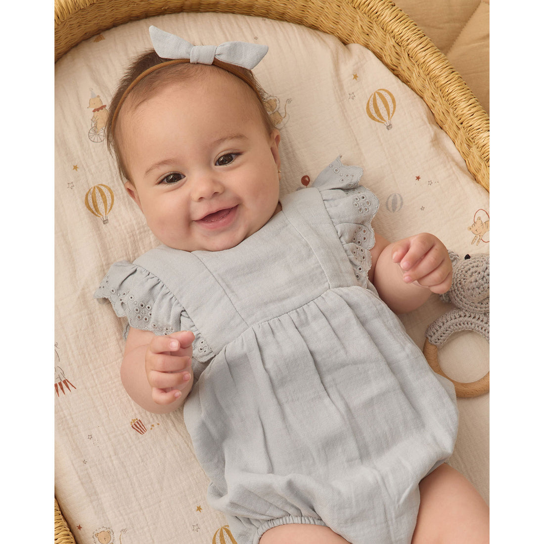 Quincy Mae Sky Naomi Romper
