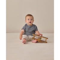 Quincy Mae Ocean Woven Boxy Top