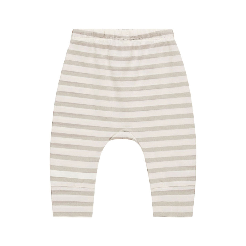 Quincy Mae Grey Stripe Drawstring Pant
