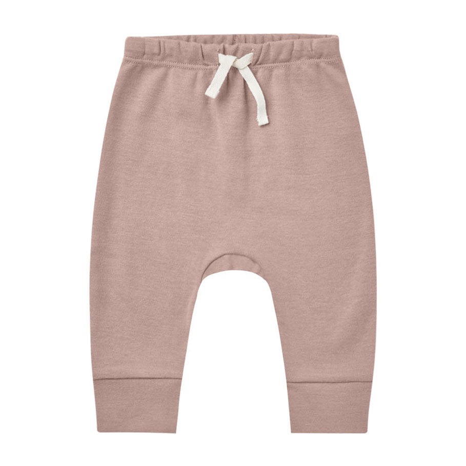 Quincy Mae Mauve Drawstring Pant