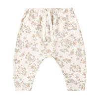 Quincy Mae Floral Vine Drawstring Pant