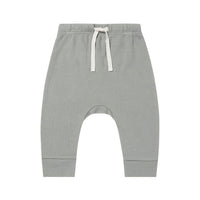 Quincy Mae Dusty Blue Drawstring Pant