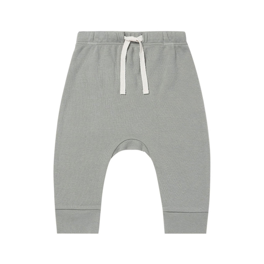 Quincy Mae Dusty Blue Drawstring Pant