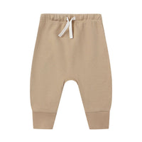 Quincy Mae Gold Drawstring Pant