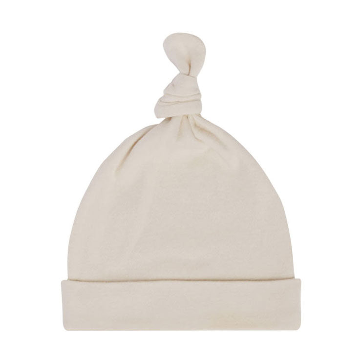 Quincy Mae Natural Knotted Baby Hat