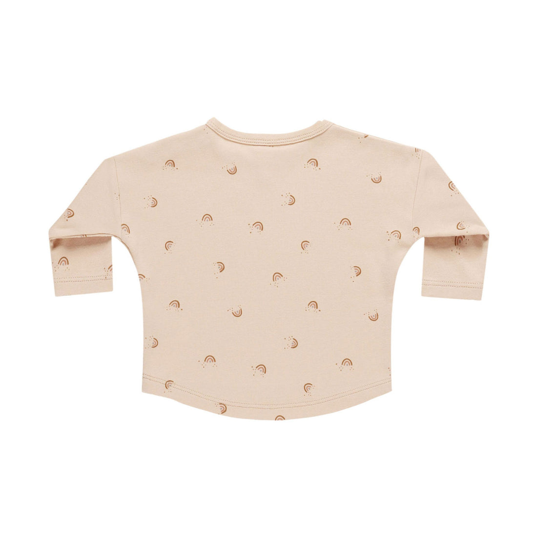 Quincy Mae Rainbows Long Sleeve Tee