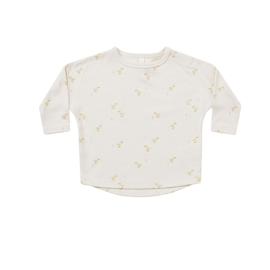 Quincy Mae Ducks Long Sleeve Tee