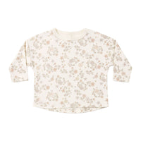 Quincy Mae Floral Vine Long Sleeve Tee