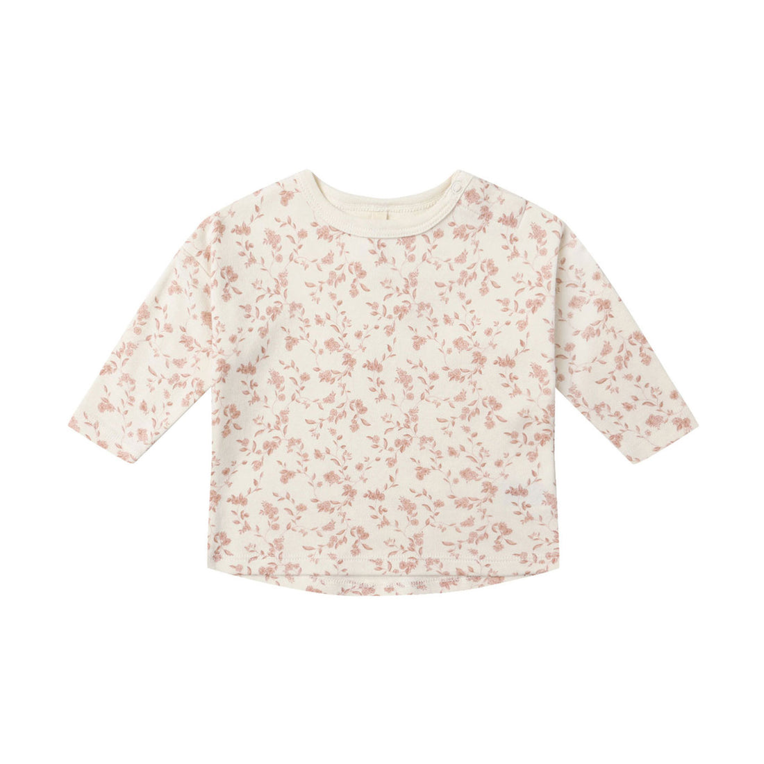 Quincy Mae French Garden Long Sleeve Tee