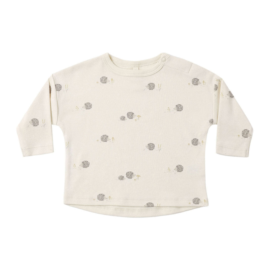 Quincy Mae Hedgehog Long Sleeve Tee