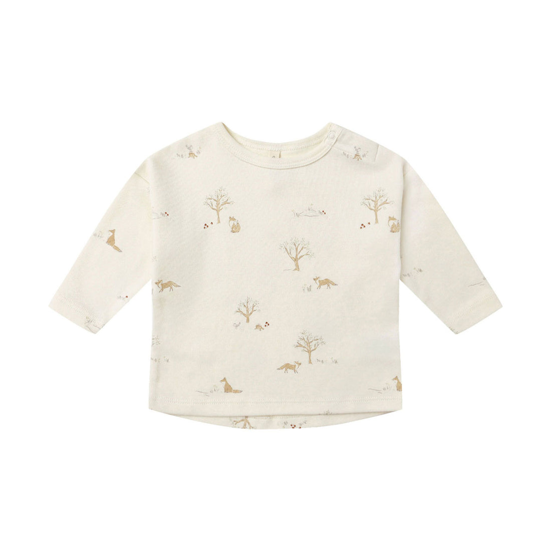 Quincy Mae Fox Land Long Sleeve Tee