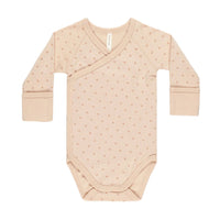 Quincy Mae Dotty Side Snap Bodysuit