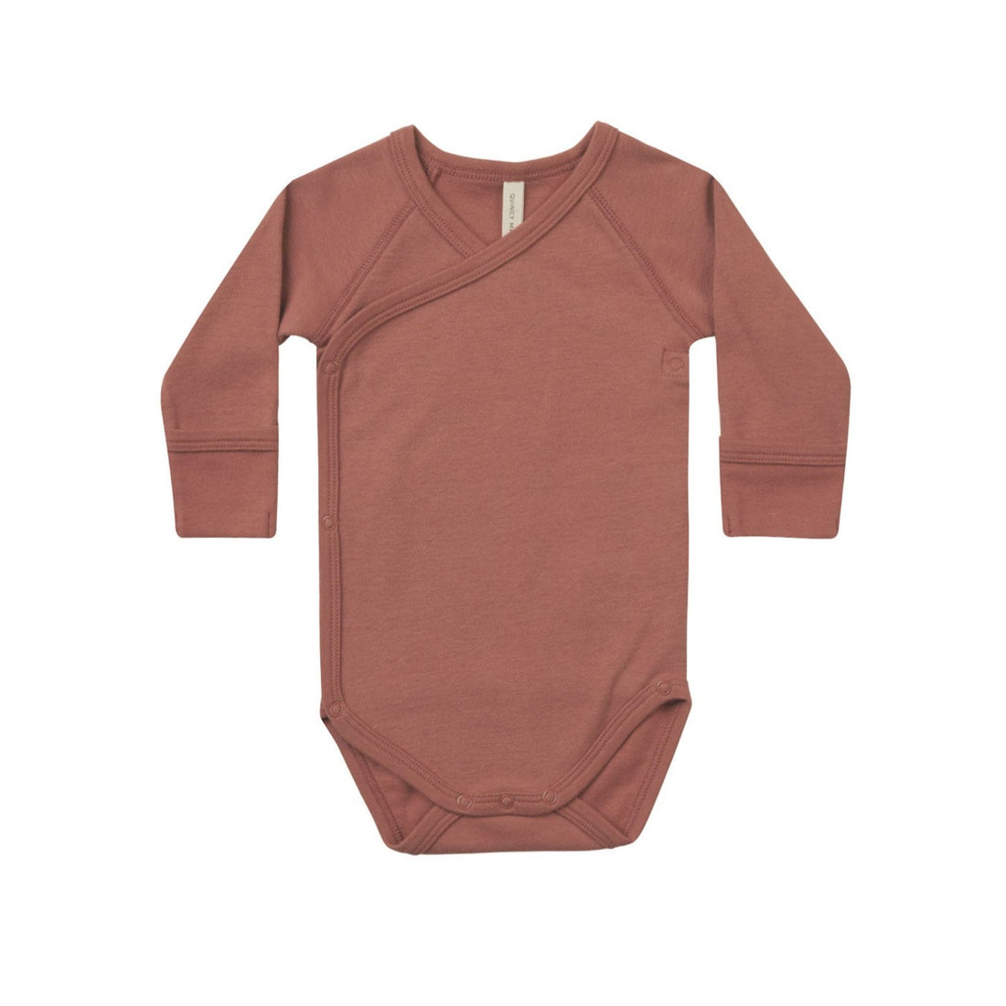 Quincy Mae Berry Side Snap Bodysuit