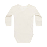 Quincy Mae Ivory Stripe Side Snap Bodysuit