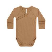 Quincy Mae Golden Side Snap Bodysuit