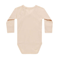 Quincy Mae Shell Stripe Side Snap Bodysuit