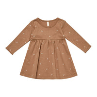 Quincy Mae Moons Long Sleeve Baby Dress