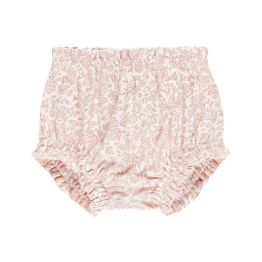 Quincy Mae Pink Blossom Gathered Bloomers