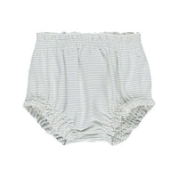 Quincy Mae Sky Micro Stripe Gathered Bloomers
