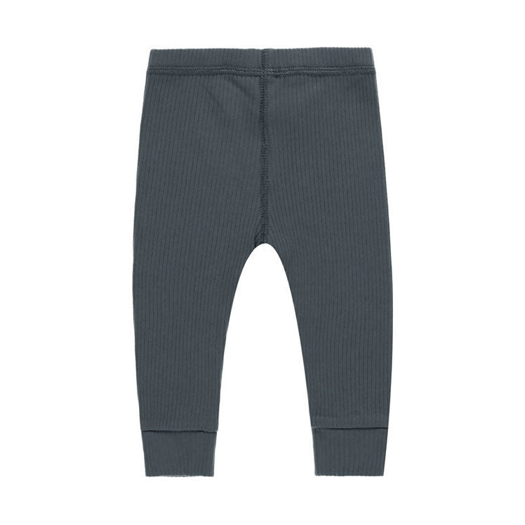 Quincy Mae Indigo Ribbed Legging