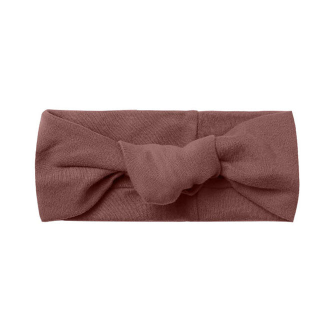 Quincy Mae Plum Knotted Headband