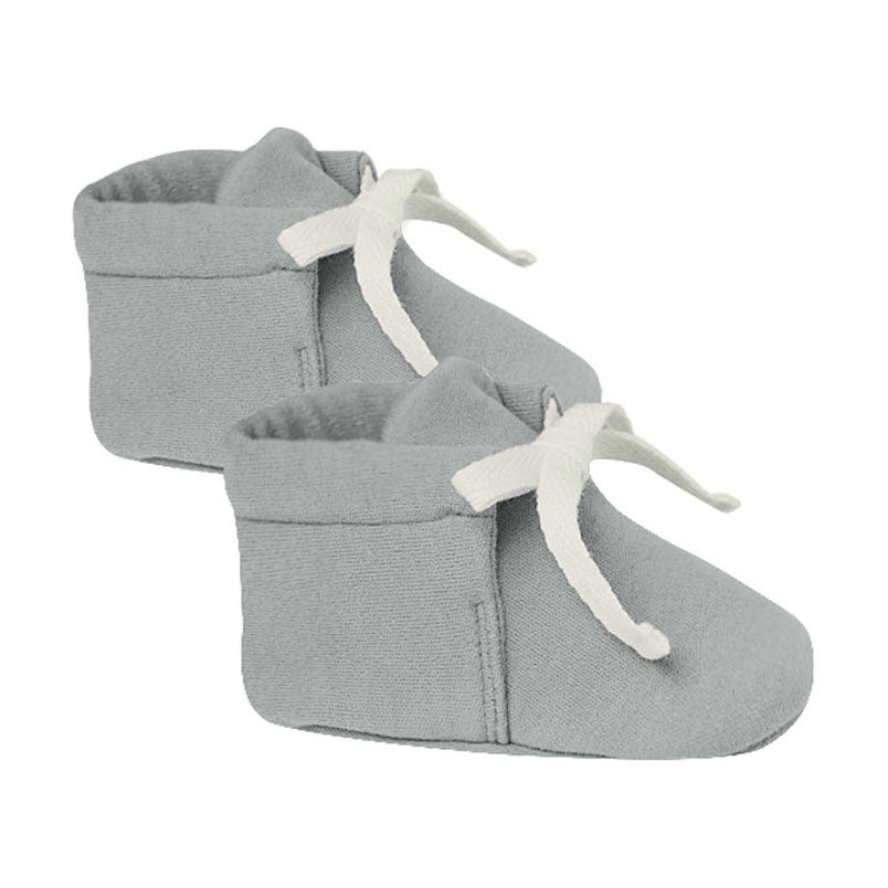 Quincy Mae Dusty Blue Baby Booties