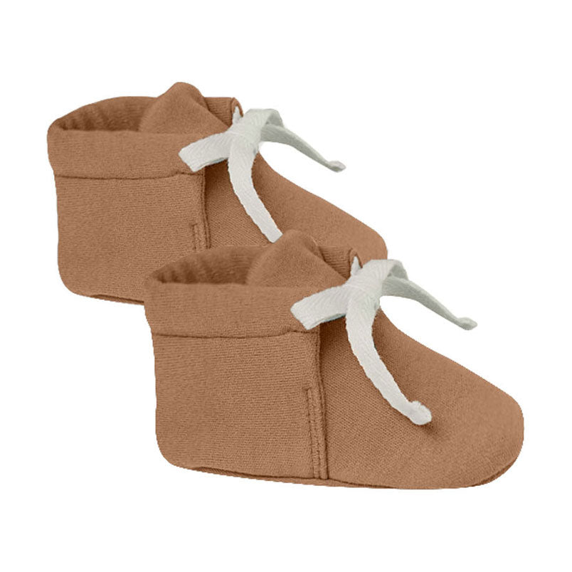 Quincy Mae Cinnamon Baby Booties