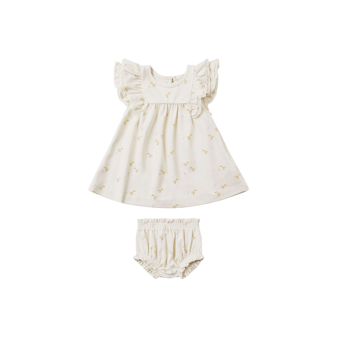 Quincy Mae Ducks Flutter Dress