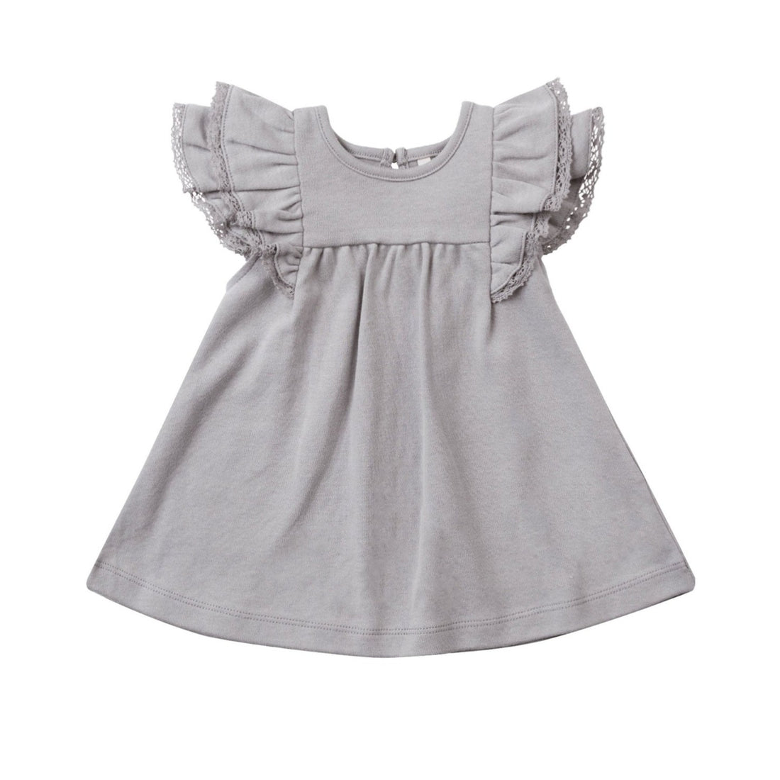Quincy Mae Periwinkle Flutter Dress