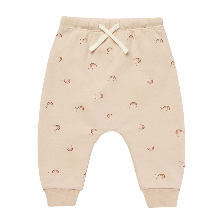 Quincy Mae Rainbow Fleece Sweatpant
