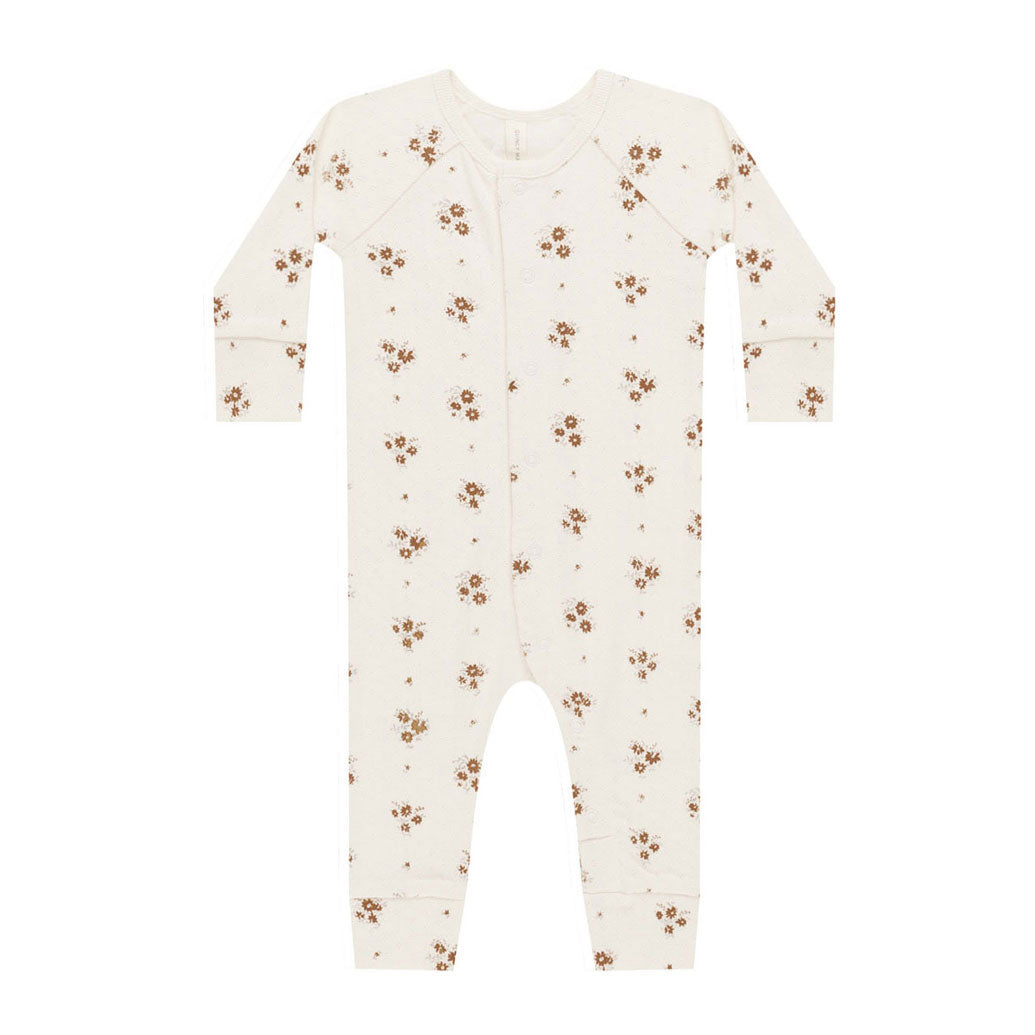 Quincy Mae Autumn Flora Pointelle Long John