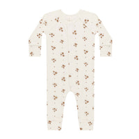 Quincy Mae Autumn Flora Pointelle Long John