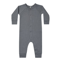 Quincy Mae Navy Pointelle Long John